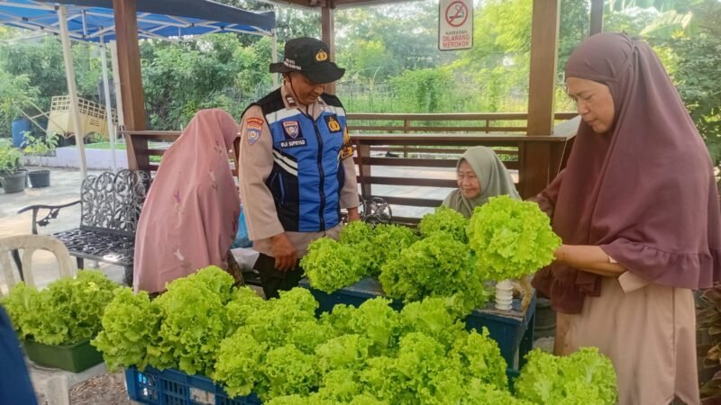 Foto: Bhabinkamtibmas Penggerak Pertanian