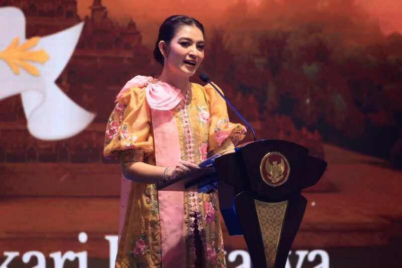 Foto: Ketua Umum Seruni Kabinet Merah Putih Selvi Gibran Buka Bazar Kreasi Bhayangkari Nusantara 2026, Dorong UMKM Naik Kelas