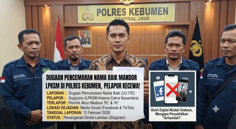 Proses Hukum Kasus Pencemaran Nama Baik di Polres Kebumen Dianggap Berbelit: Ancam Kredibilitas Penegak Hukum