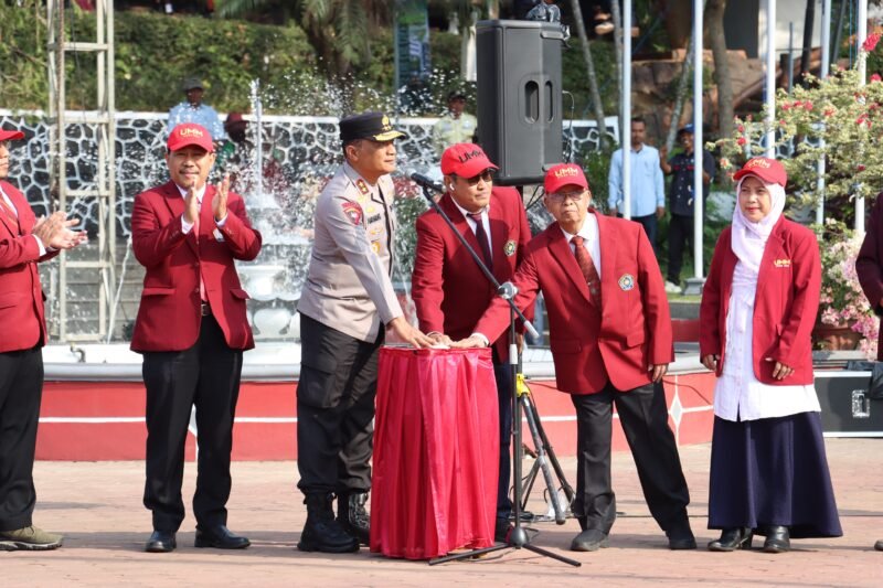 Keterangan Foto: Kapolda Jawa Timur Irjen Pol. Drs. Nanang Avianto, M.Si. saat membuka kegiatan Pesmaba Universitas Muhammadiyah Malang (UMM) Tahun Akademik 2026/2027 di Kampus III UMM, Kota Malang, Selasa (8/9/2026).