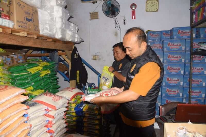 Satgas Pangan Polres Bondowoso Kawal Harga Beras, MEDIAKPK.COM/ISTIMEWA 