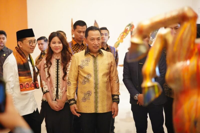Kapolri Hadiri Pameran Nasirun, MEDIAKPK.COM/ISTIMEWA 