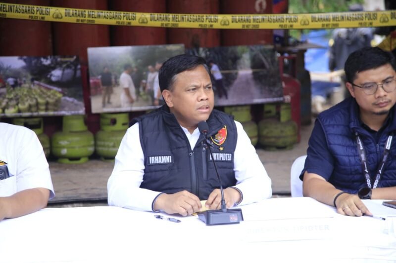 Bareskrim Polri Bongkar Penyalahgunaan LPG Subsidi, 910 Tabung Diamankan