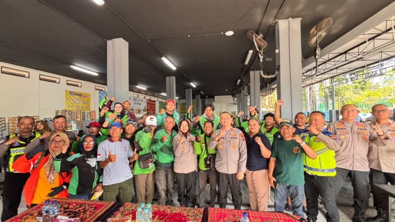 Polres Tanjung Perak Ajak Ojol Jadi Pelopor Keselamatan