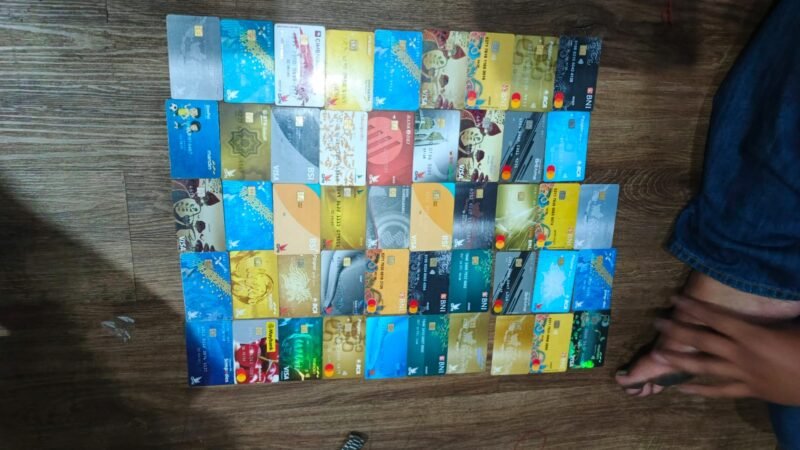 Polrestabes Surabaya Amankan 9 Terduga, Kartu ATM Kerugian Rp116 Juta