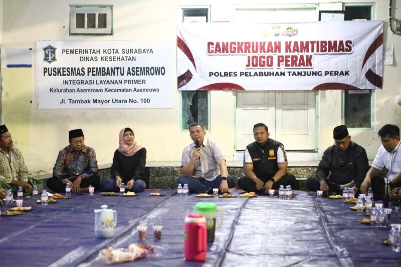 Kapolres Tanjung Perak Ajak Warga Jaga Kamtibmas