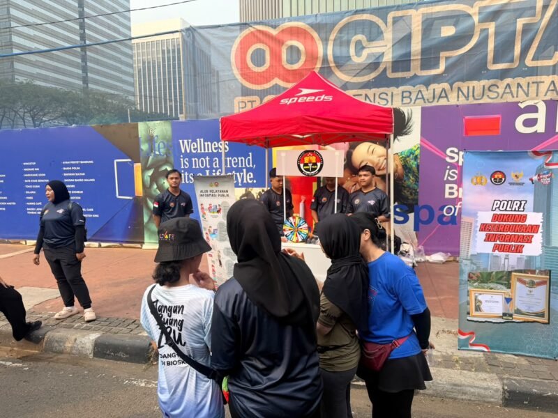 Sosialisasi Hari Hak untuk Tahu di kawasan CFD Jakarta menjadi momentum edukasi masyarakat mengenai hak memperoleh informasi publik.