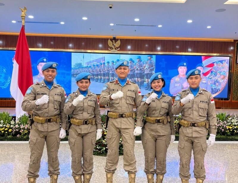 Lima personel Polda Jatim terpilih memperkuat Kontingen Garuda Bhayangkara FPU 8 MINUSCA dalam misi perdamaian PBB di Republik Afrika Tengah.