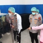 Pastikan Higienis, Kapolres Malang Cek Pilot Project MBG Konsep Prasmanan