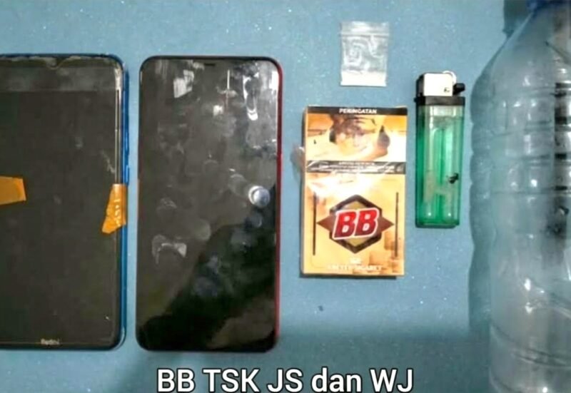 Polres Nganjuk Ungkap Tiga Kasus Narkoba, Lima Tersangka Diamankan