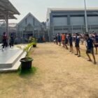 Jaga Kebugaran, Warga Binaan Rutan Kelas I Surabaya Antusias Ikuti Senam Aerobik Rutin