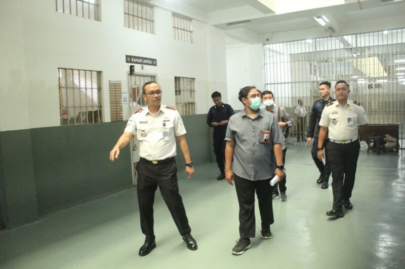 Sinergi Pengawasan Pelayanan, Rutan Surabaya Terima Kunjungan Ombudsman RI