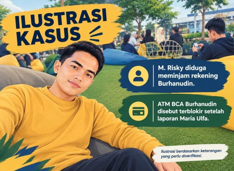 Rekening BCA di blokir usai transaksi Rp 7. 2 juta burhanutdin siap klarifikasi polisi