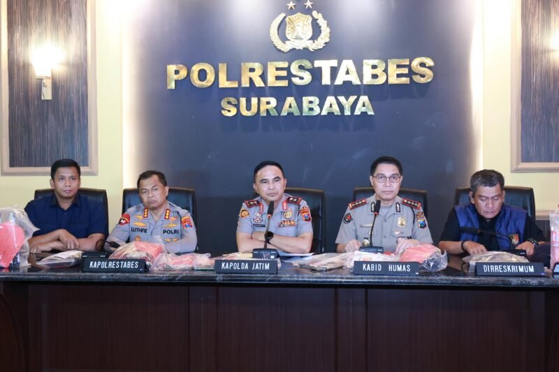 Polda Jatim Amankan 11 Orang Terkait Dugaan Upaya Memicu Kericuhan di Tengah Aksi Mahasiswa Surabaya