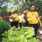 Green Policing, Polres Pasuruan Ajak Masyarakat Jaga Kelestarian Lingkungan di Hutan Kota Bangil