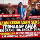 Dugaan Kekerasan Seksual terhadap Anak Yang Dilakukan Oleh Orang Tua Angkat di Pati Disorot, Respons Pemerintah Desa Karangwotan Dipertanyakan